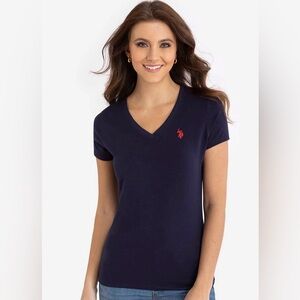Ralph Lauren Sport Navy Blue V Neck Tee Shirt
New & Never Worn